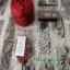 Filo in seta - Shabby red