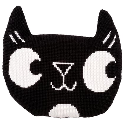 Cuscino: Eva Mouton - Gatto nero