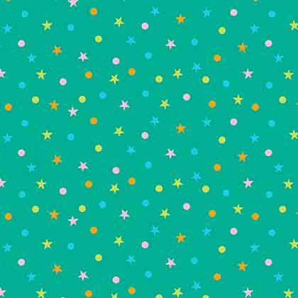 Pois e stelle (verde)