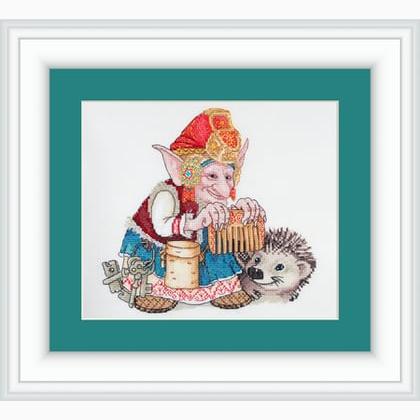 Elf with Hedgehog