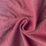 Tessuto grezzo cotone poliestere bio - Rosso