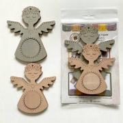 Angels Cross-Stitch Frame Set (2 pcs)