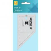 Regolo per quadrati 45°