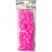 Pompons 25mm - Rosa