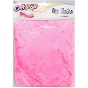 Piume  di tacchino 14g - Rosa
