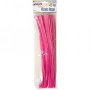 Bastoncini ciniglia 40 pkg - Rosa