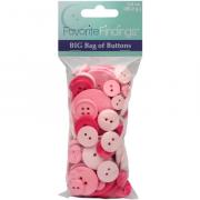 Bottoni assortiti Bluementhal - Rosa