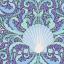 Scallop Shell Blue