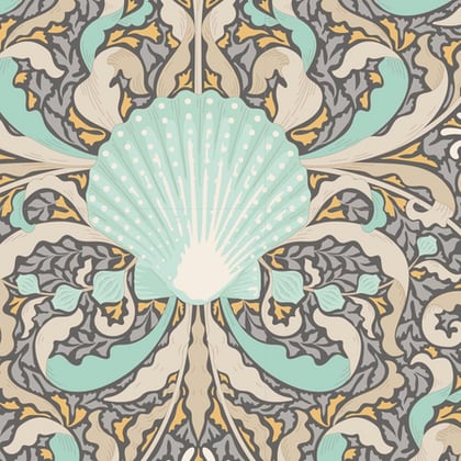 Scallop Shell Grey