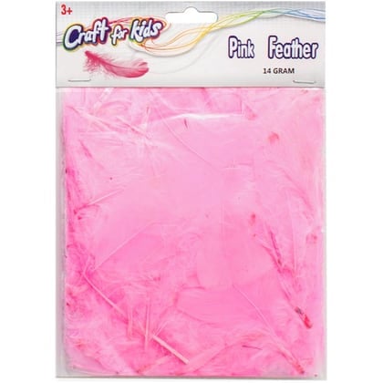 Piume di tacchino 14g - Rosa