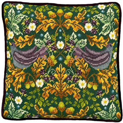 Cuscino - Autumn Starlings Tapestry