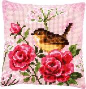 Cuscino: Bird and Roses