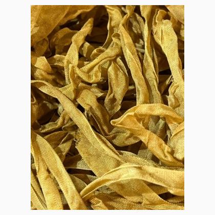 Honey Whiskey Crinkle Ribbon (2yds)