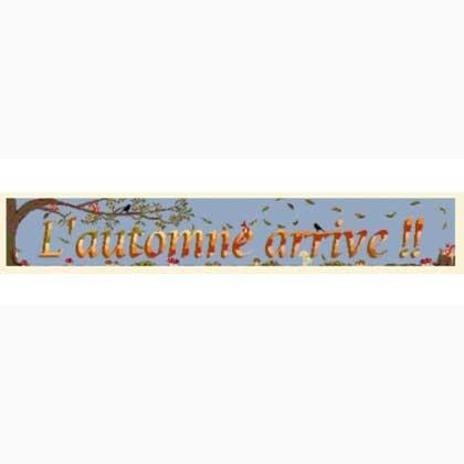 L\'automne arrive !!