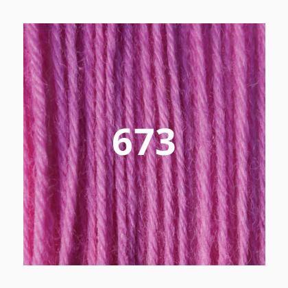Crewel Wool Hank - Bubble Gum Pink 673