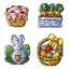 Rabbits and Carrots Magnets