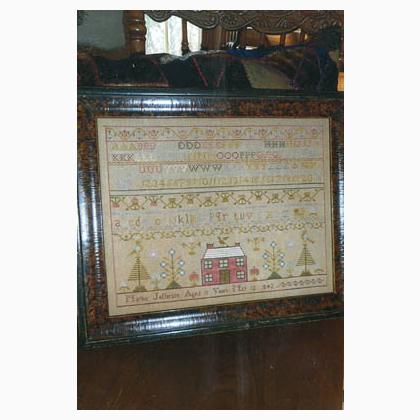 Martha Jefferson 1842 Sampler