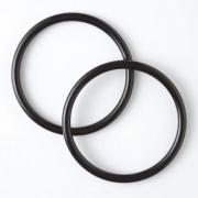 Anelli per borse (manici) Furoshiki - Nero
