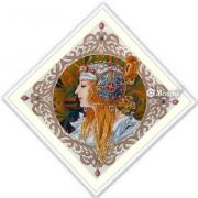 Blond Maiden (Mucha)