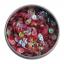 Paillettes e bottoni in scatola - My Valentine