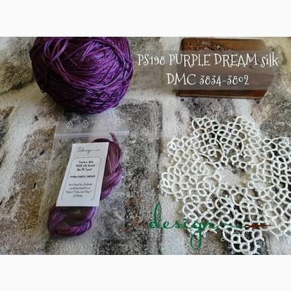 Filo in seta - Purple Dream