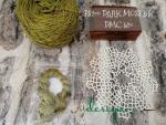 Filo in seta - Dark Moss
