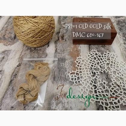Filo in seta - Old Gold