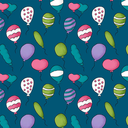 Mini Balloons Blue