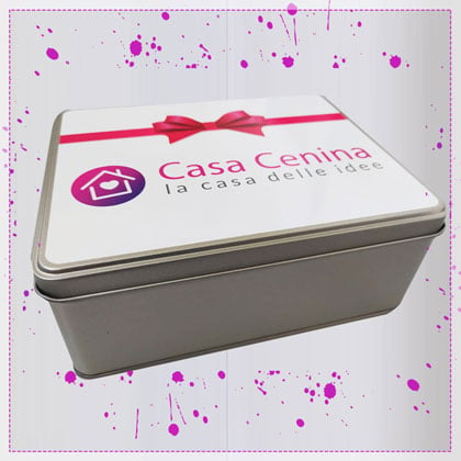Cofanetto Casa Cenina da collezione in metallo