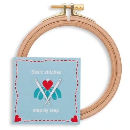Telaio rotondo Prym Love, Ø 10 cm