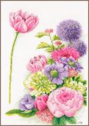 Floral cotton candy