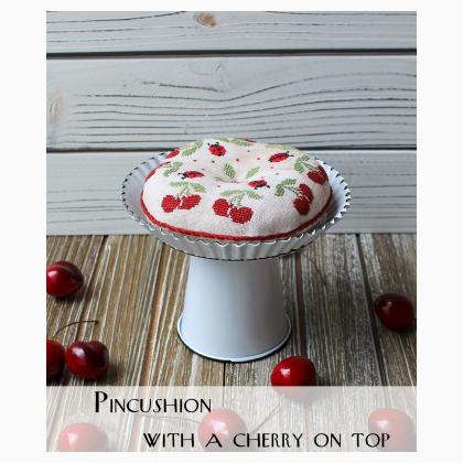 Pincushion With A Cherry On Top