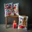 Cuscino: Cardellino in inverno
