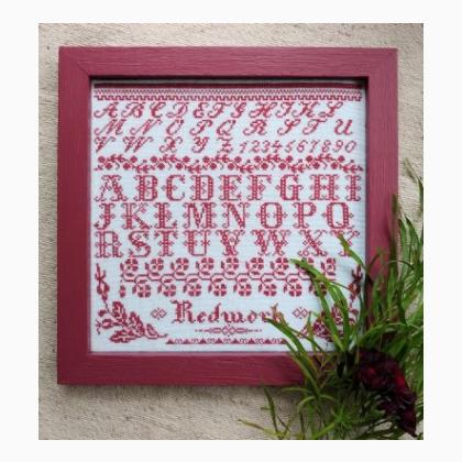 Redwork Sampler