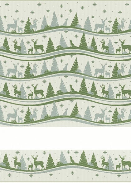 Asciugapiatti - Alaska Lurex - Verde