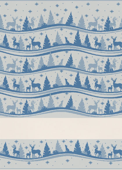 Asciugapiatti - Alaska Lurex - Blu