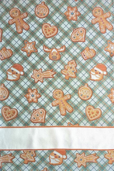 Asciugapiatti - Cookies - Scozzese Verde