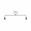 Supporto per ricamo - Heart Charcoal 12"