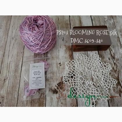 Filo in seta - Blooming Rose