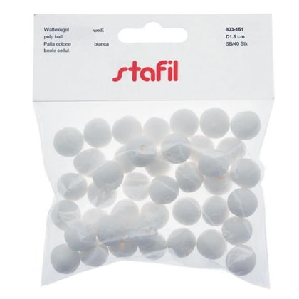 Palline di Ovatta: 15mm.