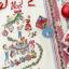 Torchon « Noël en famille» - Lino