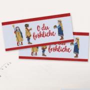 Etichetta tessile - O du fröhliche