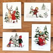 Confezione di cartoline Natalizie - Giorni di neve