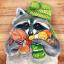 Racoon with Threads