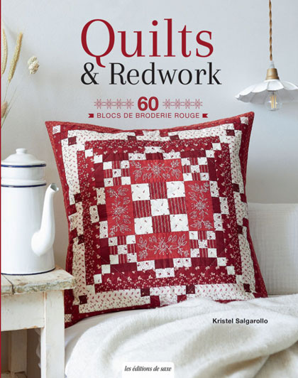 Quilts & Redwork - 60 blocs de broderie rouge