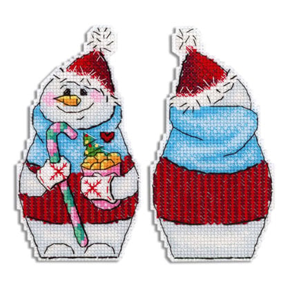 Snowman with Sweets