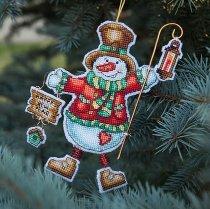 Decorazione - Pupazzo di neve