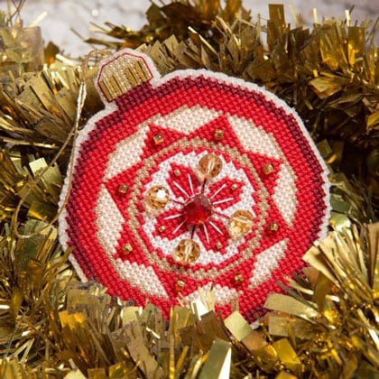 Decorazione \"Buon Natale\" - Fiore