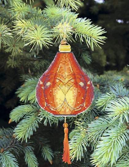 Decorazione \"Lanterne Colorate\" - Rosso