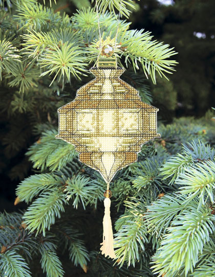 Decorazione \"Lanterne Colorate\" - Beige